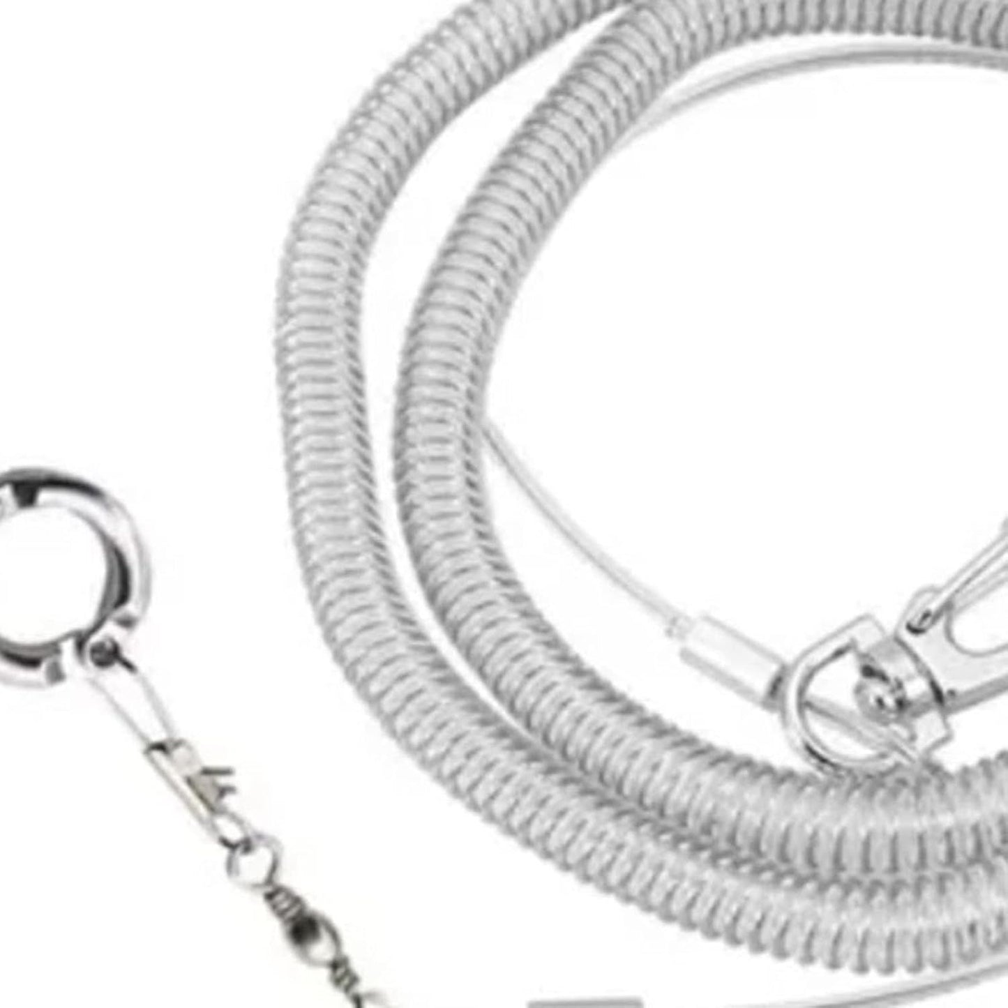 2pcs Parrot Flying Rope,3m Ultra Light Anti Bite Portable Bird Flying Training Leash Parrot Foot Chain Pet Bird Supplies for Macaw Greys Parakeet Cockatoo（Foot Ring No. 4）
