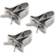 6 pcs Stainless Steel Clips Pet Feeder Bird Food Holder Parrot Cage Supplies Pet Supply Cuttlebone Clamp Clamps Birds Cage Food Clip Parrot Fixed Birdcage Fruit Fork