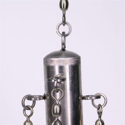 Large Bird Toys, Stainless Steel Bell Toy for Parrots, Heavy Birds Cage Toy, Greys, Budgies, Lovebirds, Cockatiels,Cockatoo