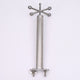 Bird Parrot Stainless Steel Bracket Rotating Rod Bird Grinding Claw Parrot Scraper Rod Long Tail Parrot Cage Accessories Sports Stand