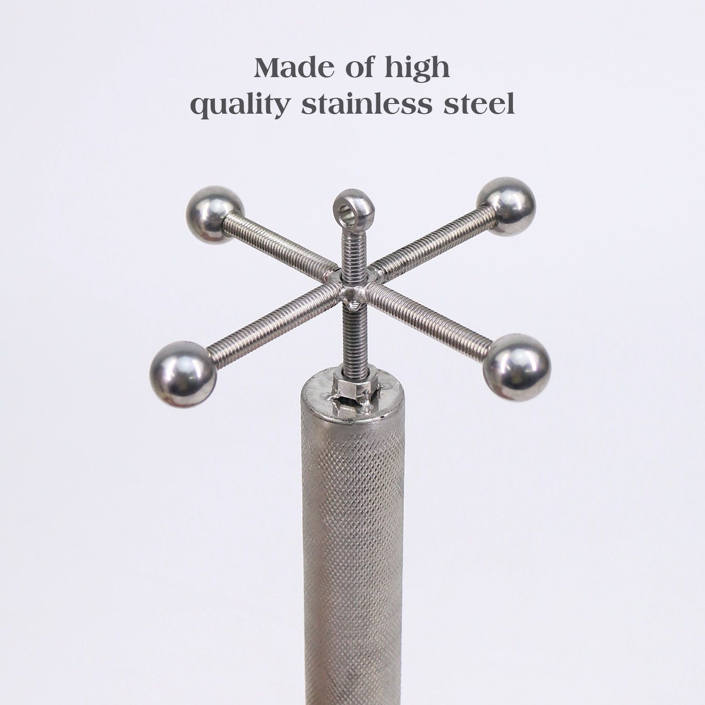 Bird Parrot Stainless Steel Bracket Rotating Rod Bird Grinding Claw Parrot Scraper Rod Long Tail Parrot Cage Accessories Sports Stand