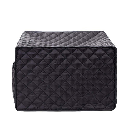 Toaster Oven Cover Heavy Duty Heat-Resistant Dust-proof Waterproof Cover Case Microwave oven, electric oven, dust cover, protective cover, heat insulation, waterproof, easy to clean(Black)
