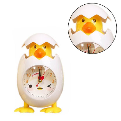 Kids Alarm Clock, Chicken Egg Alarm Clock Cartoon Desktop Clock Cute Bedside Clock for Kids Gift Children Bedroom Home Decor