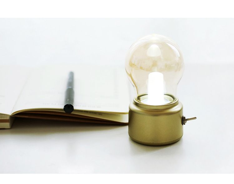 Mini Basic Edison Exposed Light Bulb StandChildren Toys Sleep Light Student Old Fashioned Kids Playset