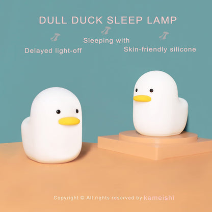 Silicone Duck Night Light & Camping Light, Kids Nursery Bedside Night Lamp with Touch Sensor Easy ，Children's Room, Gatherings