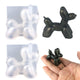Balloon Dog Silicone Mold, 2PCS 3D Balloon Dog Resin Molds, Cute Dog Puppy Silicone Mold for Handmade Decoration