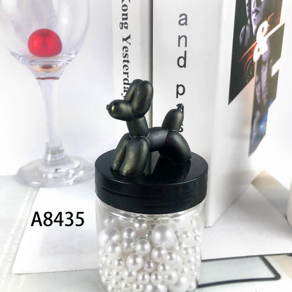 Balloon Dog Silicone Mold, 2PCS 3D Balloon Dog Resin Molds, Cute Dog Puppy Silicone Mold for Handmade Decoration