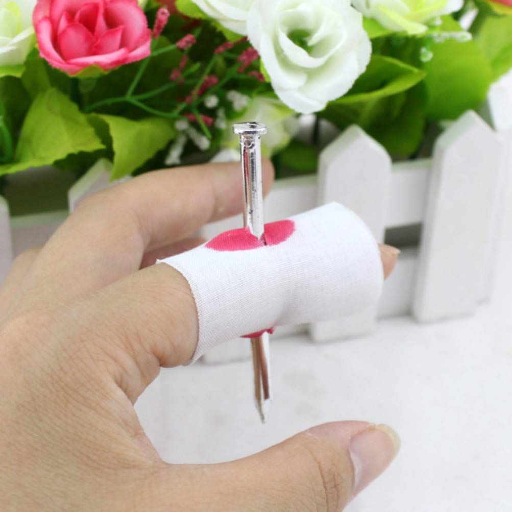 Scary Prank Toys Funny Prank Prop Horrific Toys, Prank Toys Fake Nail Through Finger Trick for April Fool Carnival Kids Party