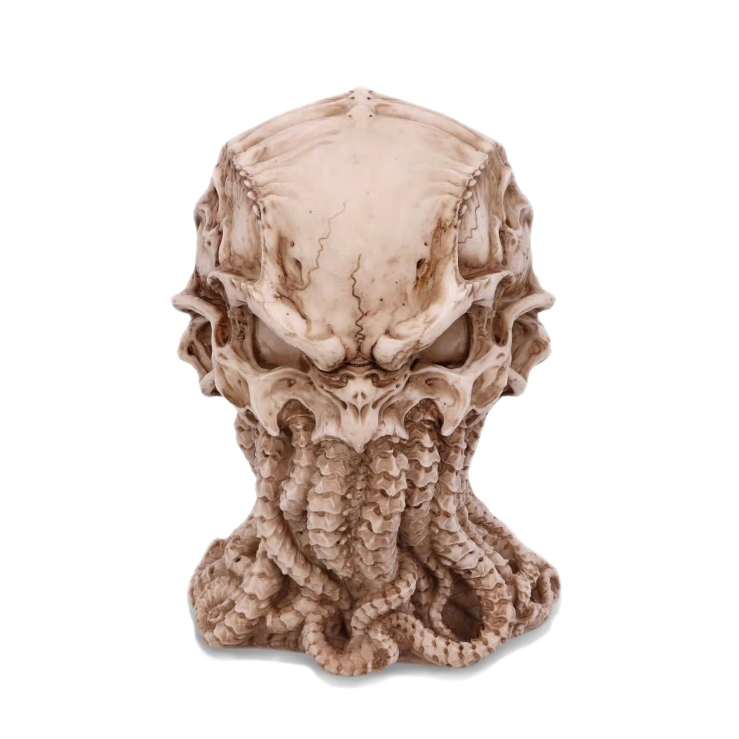 Skull Statue, Myths Legends Sea God Collectible Figurine, 6 Inches Tall Nemesis Now Skull Figurine Ornament,Natural
