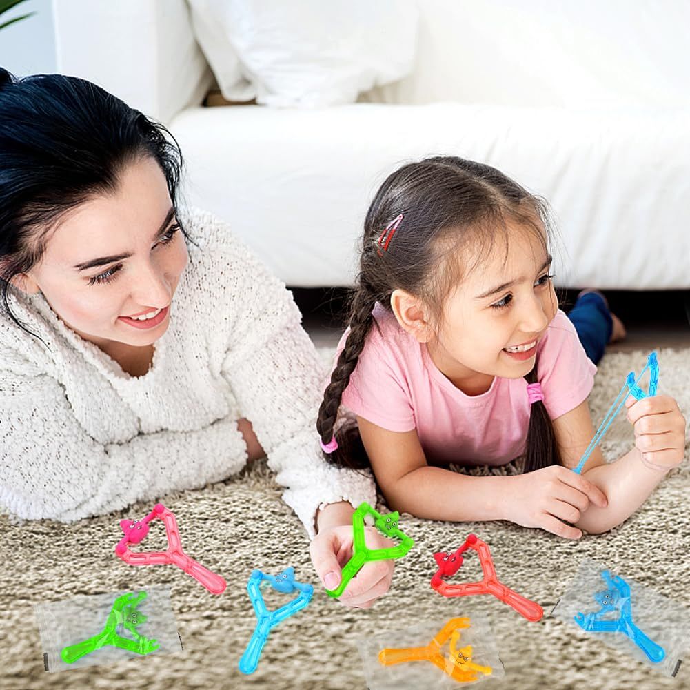 5pcs Toy Mini Rubber Finger Flying Poop Game Tricky Stretchy Toy for Kids and Adult, Stress Relief Joke Prank Squishy Gift Party