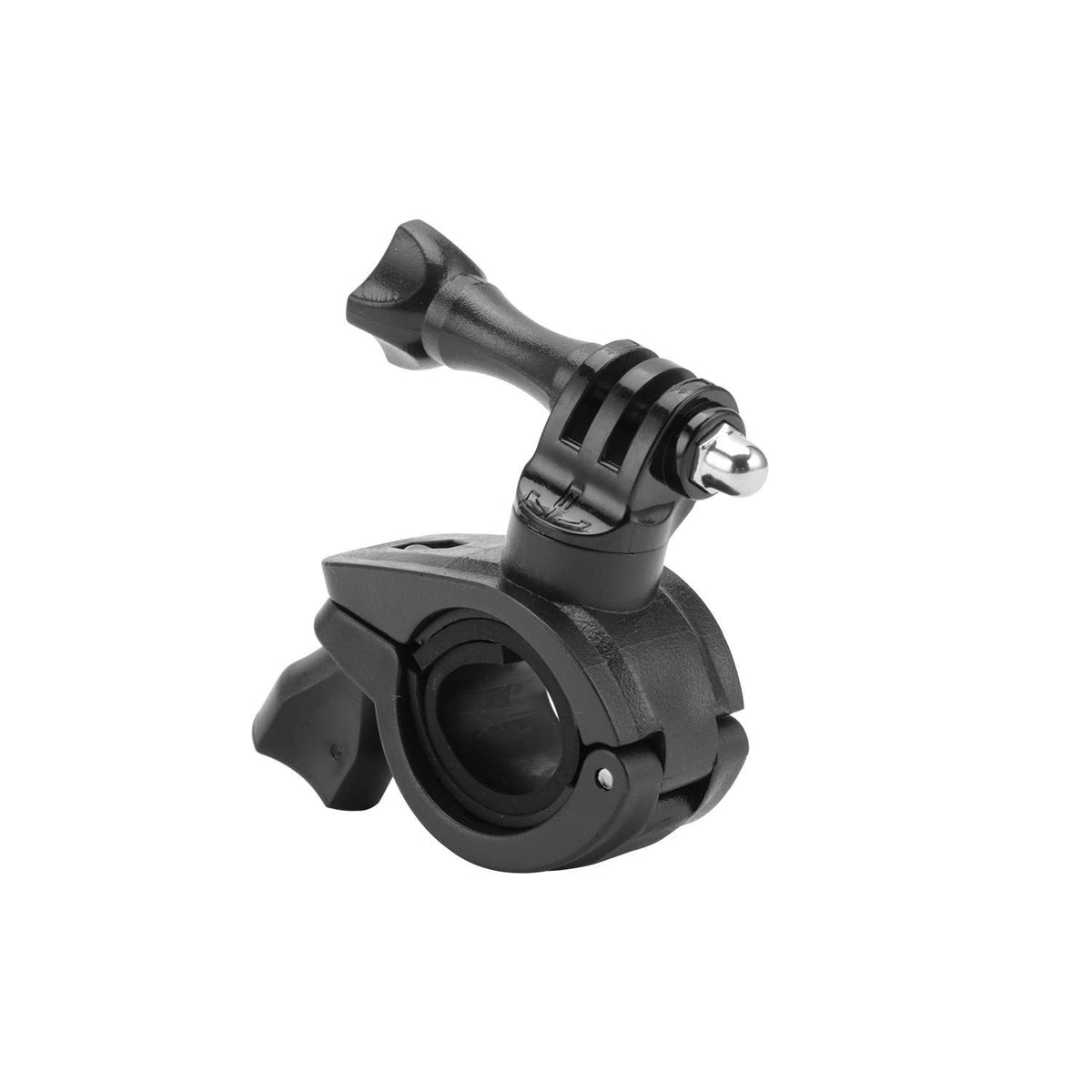 Bicycle camera bracket, motorcycle handlebar bracket, seat pillar, ski pole bracket, 360 degree rotation