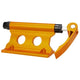 Bike Block Fork Mount w/Quick-Release Lever, Aluminum Alloy Bicycle Front Fork Fixed Clip Luggage Rack for Truck  (Yellow)