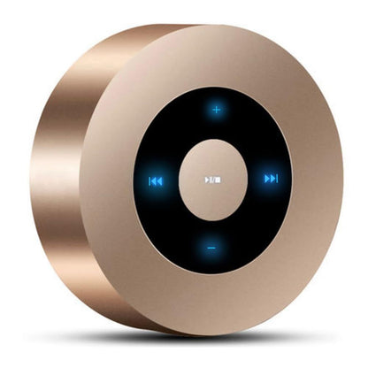 Smart LED Touch Play Bluetooth Speaker Portable Wireless Speakers with HD Sound / 12-Hour Playtime(Gold)