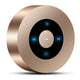 Smart LED Touch Play Bluetooth Speaker Portable Wireless Speakers with HD Sound / 12-Hour Playtime(Gold)