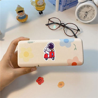 Cartoon astronaut stickers for boys, teenagers, and girls | 83 pieces | Fashionable vinyl waterproof stickers for laptops and tablets