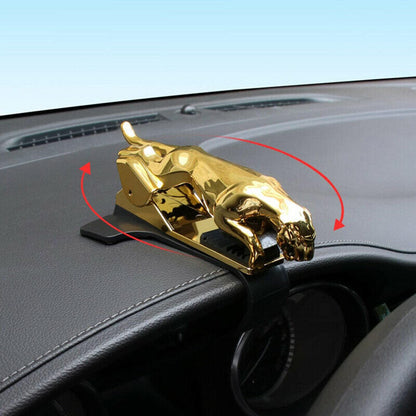 Car Phone Holder Leopard-Shaped Mobile Phone Holder Car Phone Mount Car Dashboard Clip Car Phone Holder