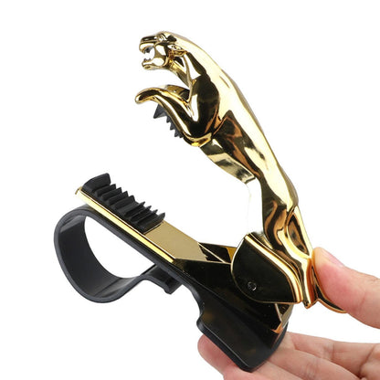 Car Phone Holder Leopard-Shaped Mobile Phone Holder Car Phone Mount Car Dashboard Clip Car Phone Holder