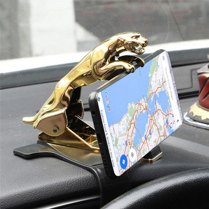 Car Phone Holder Leopard-Shaped Mobile Phone Holder Car Phone Mount Car Dashboard Clip Car Phone Holder