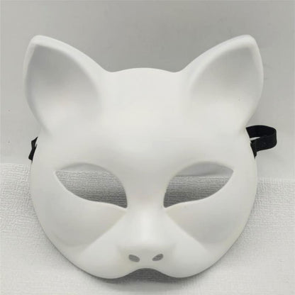 4 pcs Cat Mask Animal Masquerade Ball Cat Masks Halloween Cosplay Costume Mask Party Masks Props Cat Mas