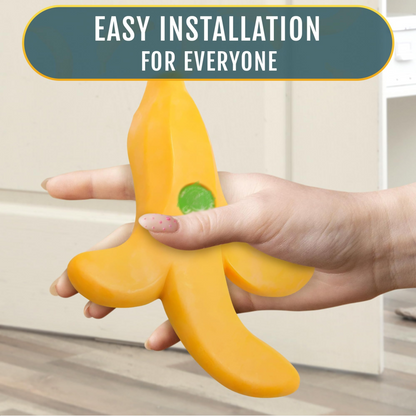 Banana Door Draft Stopper Wedge - Novelty Funny Door Stops Fruit-Shaped Cute Door Stop - Door Wedge Stopper