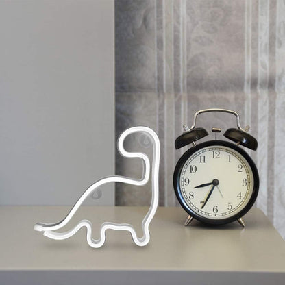 Dinosaur Neon Sign Led Light Wall Decoration Room Decor Cute Night Light Gift Children Kids Girl Gift Birthday Party Light