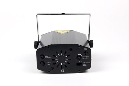 Party lights Strobe Stage Lights Disco DJ Lights Sound Activated with Remote Control Projection Effect for Karaoke KTV