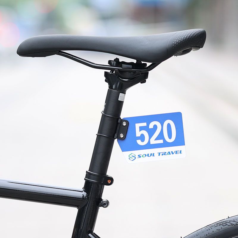 2 set Bike Race Number Plate Mount Holder, Racings Cards Bracket Bike Race Number Bracket for Bicycle Parts Bike