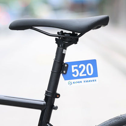 2 set Bike Race Number Plate Mount Holder, Racings Cards Bracket Bike Race Number Bracket for Bicycle Parts Bike