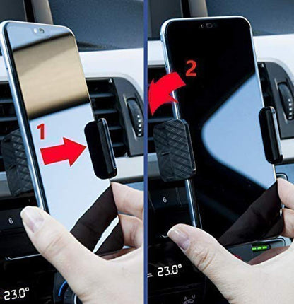Car Air Vent Mount Phone Holder,Cell Phone Holder for Car, Universal 360 Rotation Car Phone Holder for All Smartphones