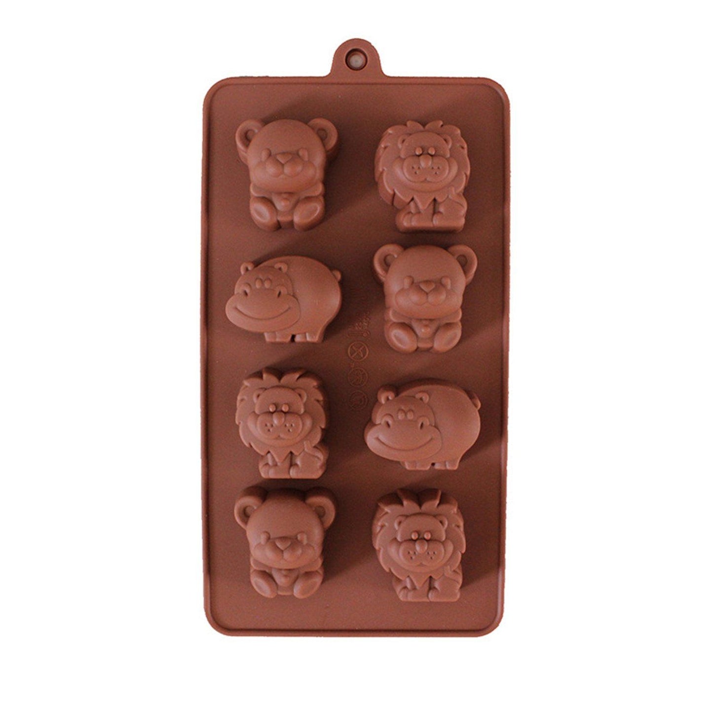 Cute Animal Silicone Baking Molds Bakeware for Halloween Theme Chocolate, Muffin Cups, Ice Cube, Soap, Wafer, Cake, Bread