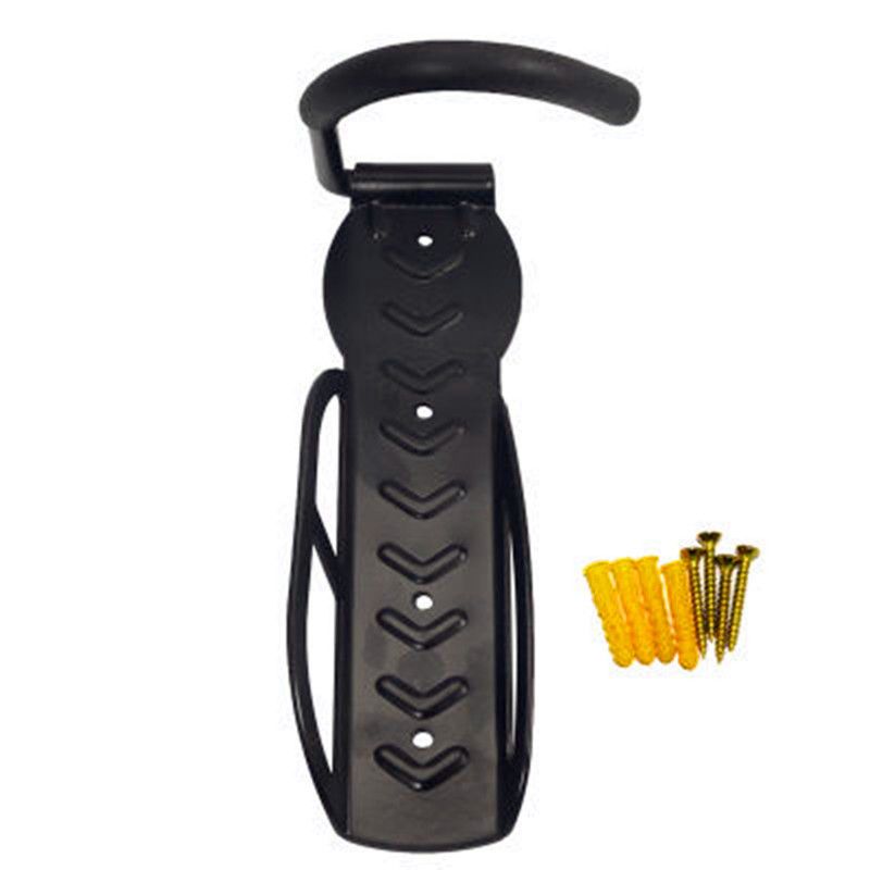 Wall Mount Bike Rack with Screws, Heavy Duty Steel Vertical Bike Hook Holds Up to 66lb for Indoor Storage