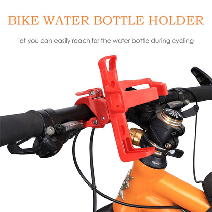 360 degree rotating water bottle holder replacement for bicycles and electric scooters, anti slip quick disassembly accessories