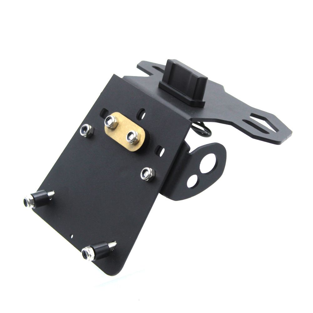 Motorcycle Tail Tidy Bracket LED Light Fender Eliminator License Plate Holder Compatible Short tail bracket license plate holder