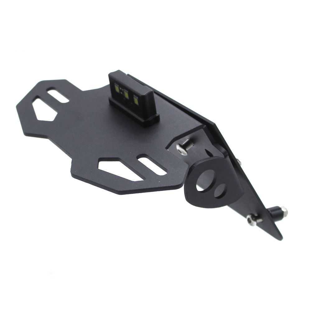 Motorcycle Tail Tidy Bracket LED Light Fender Eliminator License Plate Holder Compatible Short tail bracket license plate holder