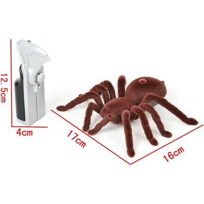 Gift for Family Cats Dogs Remote Control Spider for Prank Or Trick Gags & Practical Surprise Joke Toys Halloween April Fools' Day