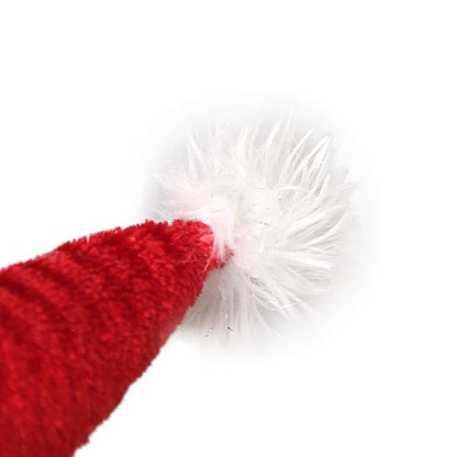 Hamster Hats Guinea Pig Costume Mini Santa Hat for Kitten Chinchilla Rabbit Bunny Hedgehog Squirrel Rats Duck Newborn Puppy