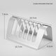 Bread Slice Rack 6 Slot Bread Loaf Toast Holder Bread Rack Mini Toast Rack Bread Holder, Air Fryer Accessories for Home Kitchen