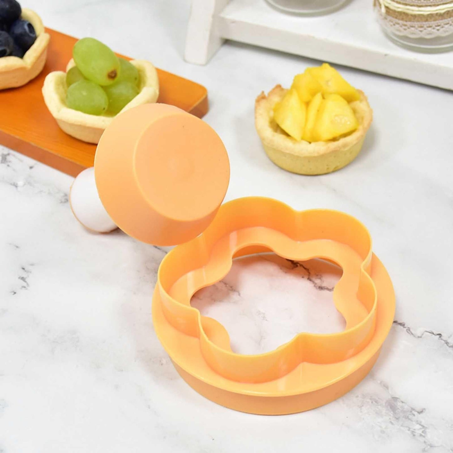 Egg Tart Molds, Mini Tart Shells, Dough press,Mini Pie Crust, DIY Cake Tart Pan Mold baking tools for Mini Egg Tart Shells,Pastry