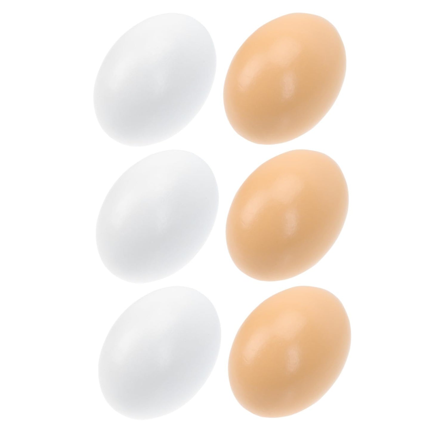 6pcs Easter Wooden Chicken Wooden Easter Eggs DIY Wooden Eggs Wooden Easter Egg Painting Kit Handmade Crafts Toys
