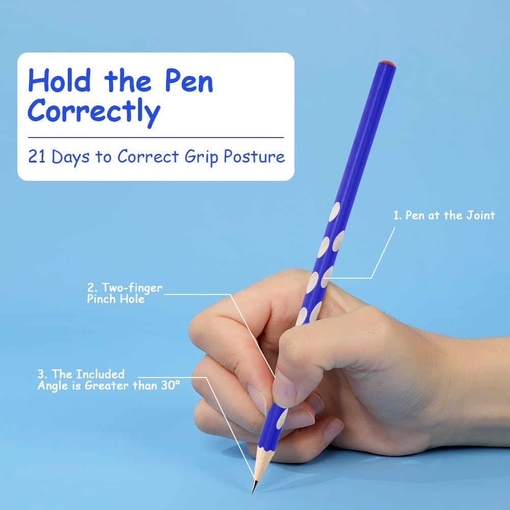 2 HB, 10Pcs Wood-Cased Pencils for Kids, Number Cute Pencils Graphite Pencils Sketch Pencils Gift Pencils Fun Pencils for Kids