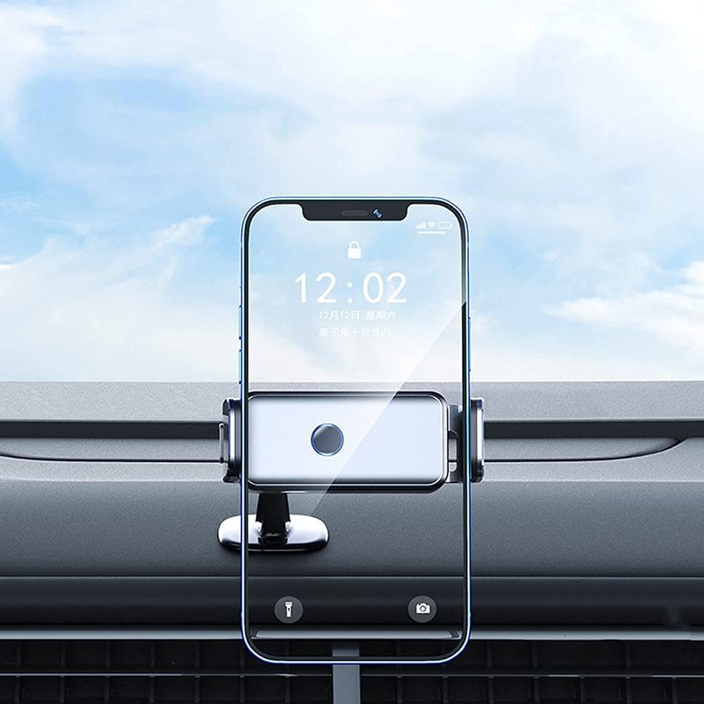 Electric Induction Mobile Phone Holder, New Phone Holder Electric Bracket Suitable for Air Vent Clip Stand Auto Mount Bracke
