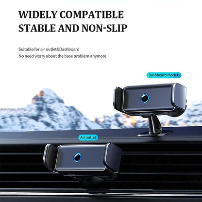 Electric Induction Mobile Phone Holder, New Phone Holder Electric Bracket Suitable for Air Vent Clip Stand Auto Mount Bracke