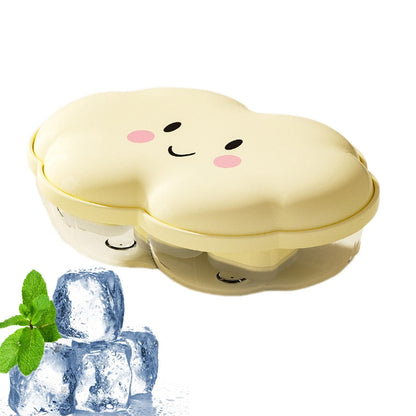 Silicone Ice Box, Kitchen Storage Box, Cloud Shape Mold, Cute Kitchen Gadget Mold, Ice Maker Tray, Leakproof Lattice