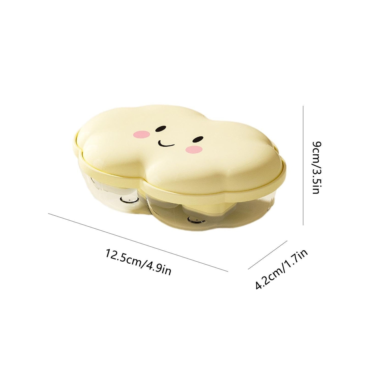 Silicone Ice Box, Kitchen Storage Box, Cloud Shape Mold, Cute Kitchen Gadget Mold, Ice Maker Tray, Leakproof Lattice