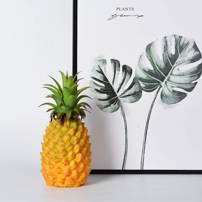 Artificial Pineapple, Realistic Artificial Fruit Fake Pineapple for Home Cabinet Table Party Decoratio