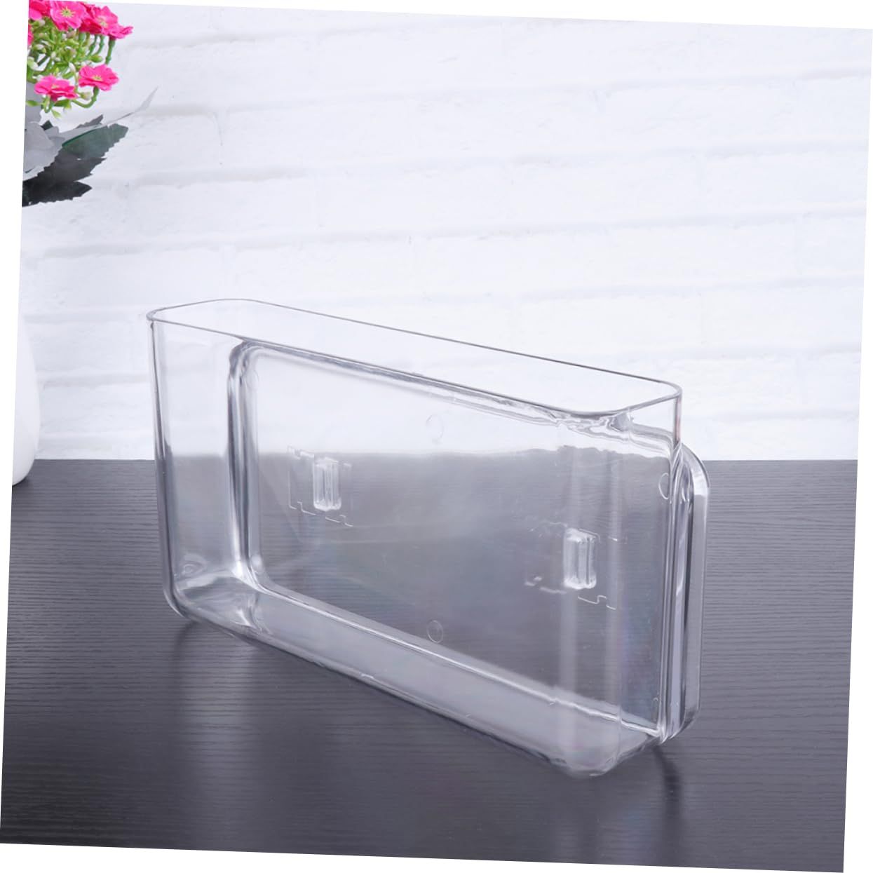 3pcs Remote Control Storage Box Adhesive Phone Wall Holder Cell Phone Charging Stand Wall Mount Phone Bracket Wall Phone Holder