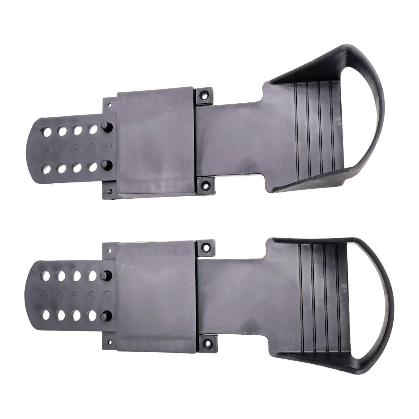 2Pcs Rowing Machine Pedals Portable Universal Practical Easy to Install Elliptical Machine Pedals Foot Pedals for Home Workout