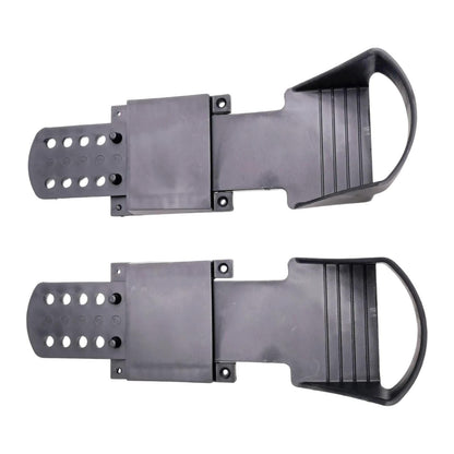 2Pcs Rowing Machine Pedals Portable Universal Practical Easy to Install Elliptical Machine Pedals Foot Pedals for Home Workout