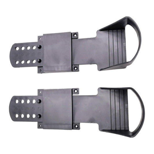 2Pcs Rowing Machine Pedals Portable Universal Practical Easy to Install Elliptical Machine Pedals Foot Pedals for Home Workout