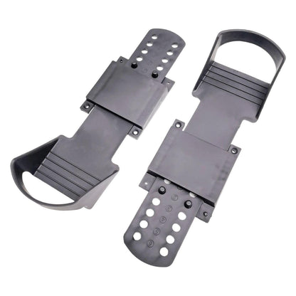 2Pcs Rowing Machine Pedals Portable Universal Practical Easy to Install Elliptical Machine Pedals Foot Pedals for Home Workout
